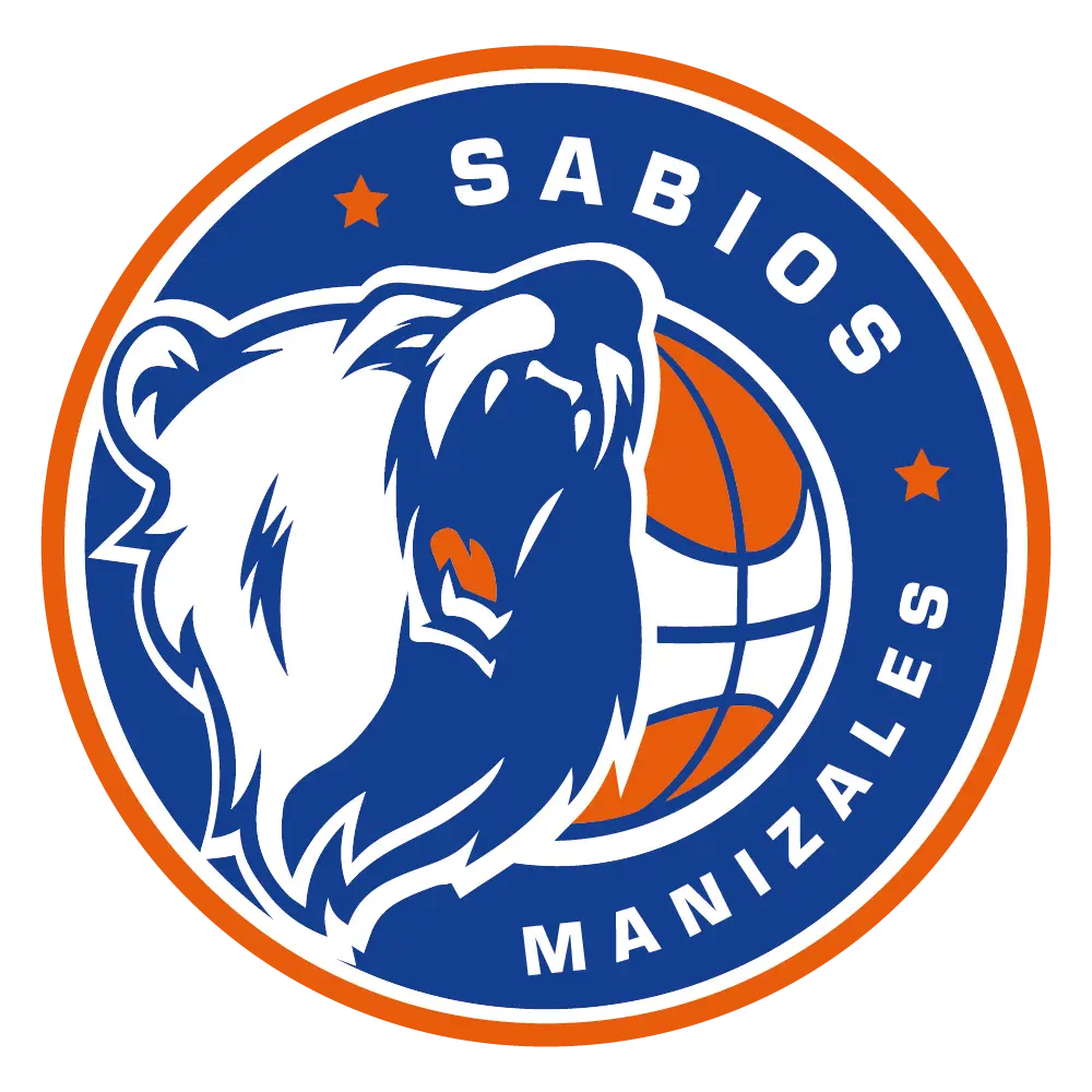 Escudo de Sabios de Manizales, equipo profesional de baloncesto