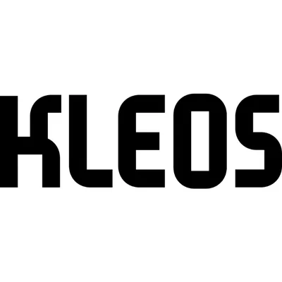 Logo de Kleos, proveedor oficial de indumentaria de Toros del Valle