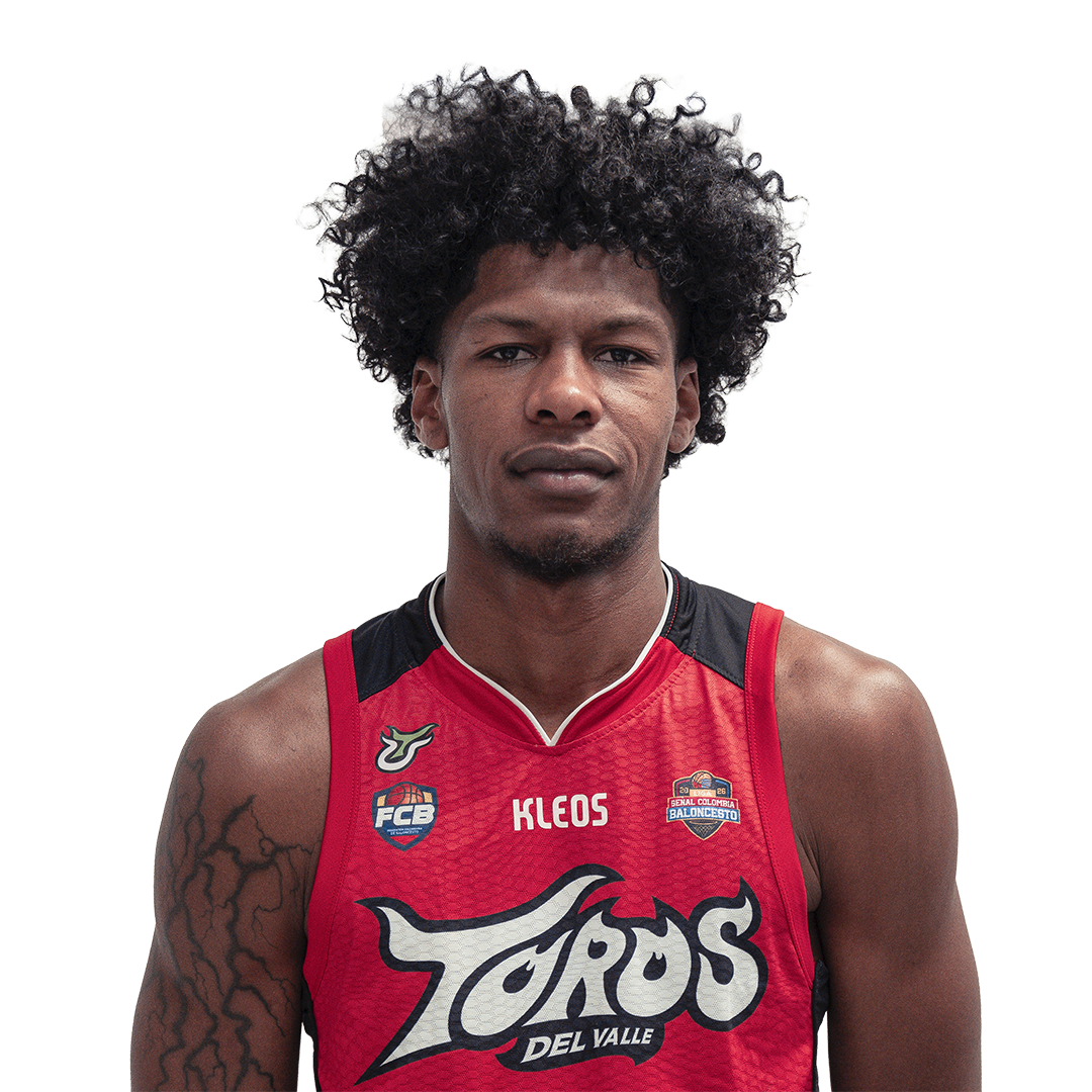 Saquan Singleton, base #6 de Toros del Valle, con uniforme rojo KLEOS temporada 2026-I